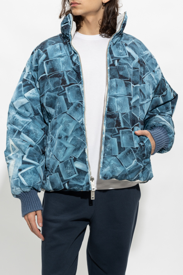 Blue Down jacket Emporio Armani - Armani Jeans Chinosy - De